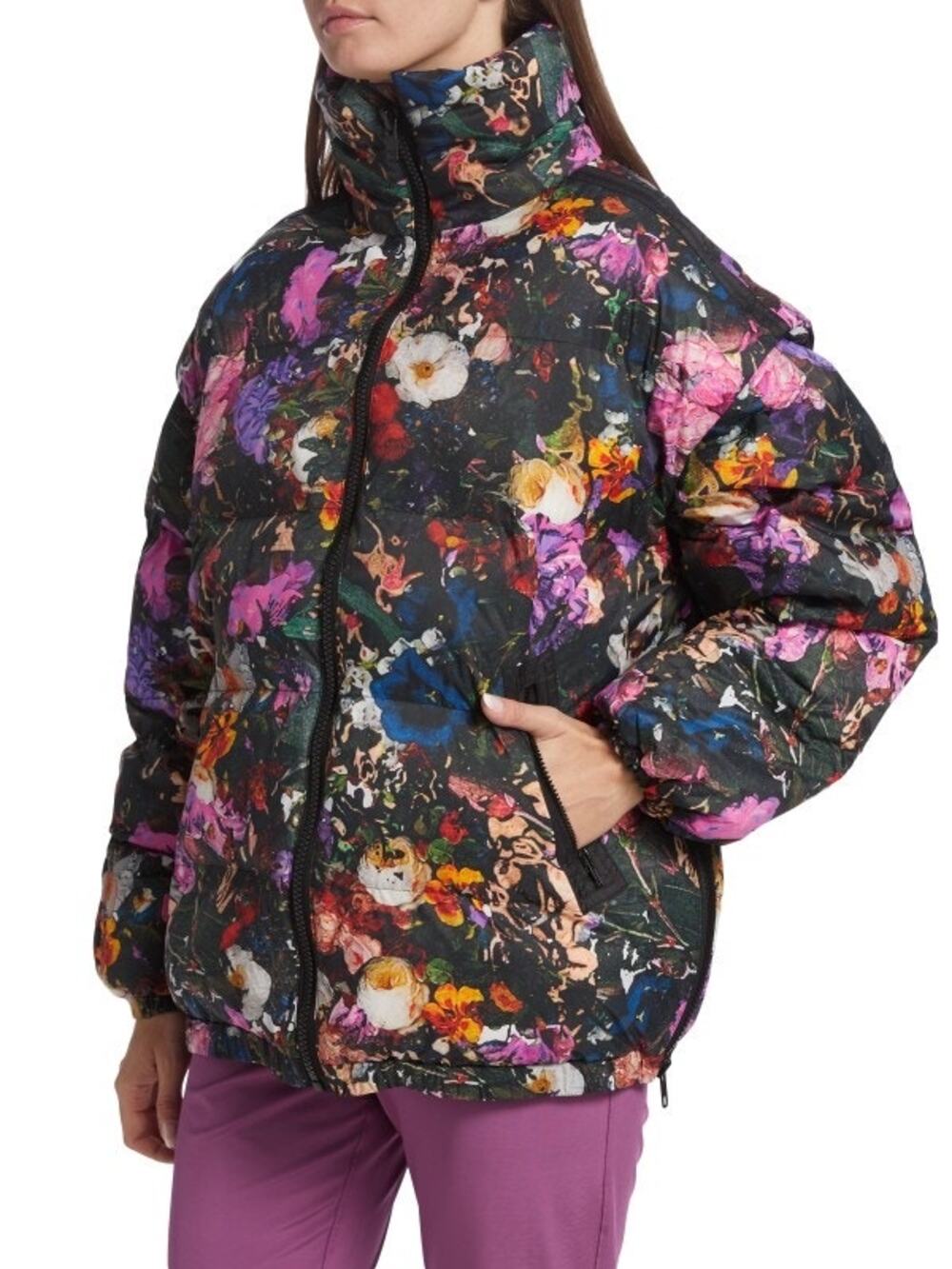 REMAIN Birger Christensen Puffer Jacket Size 4 Convertible Detachable Sleeves